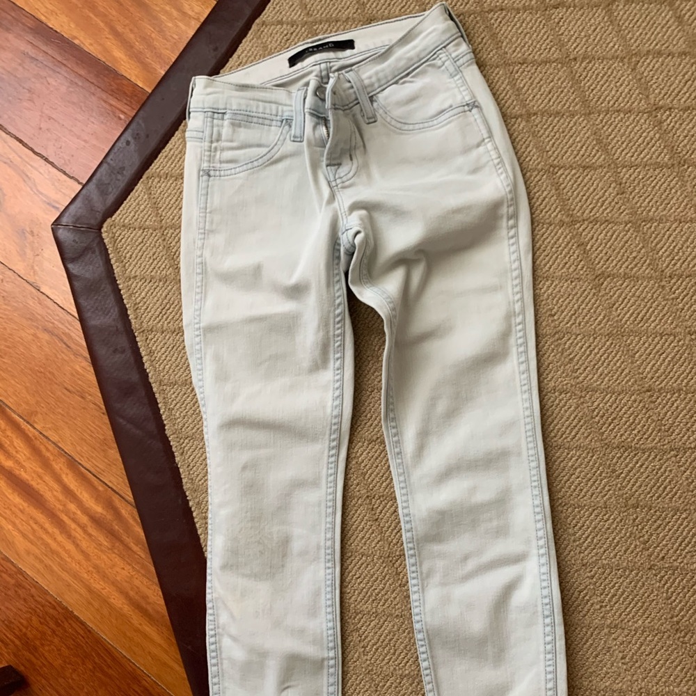 J Brand White Wash Jeans